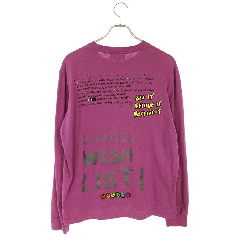 Chanel Pharrell Williams Sequined Back Print Long Sleeve Top — view 2