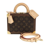 Louis Vuitton Monogram Petite Valise Trunk 2-Way Handbag — view 2