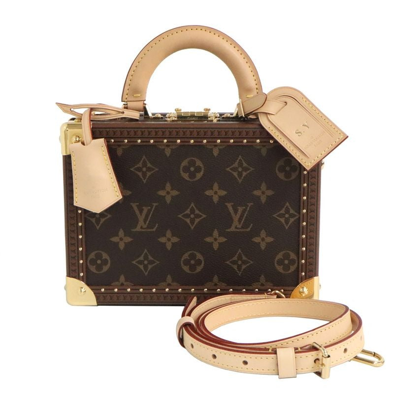 Louis Vuitton Monogram Petite Valise Trunk 2-Way Handbag — view 2
