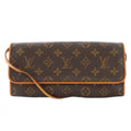 Louis Vuitton Monogram Pochette Twin GM Shoulder Bag KH