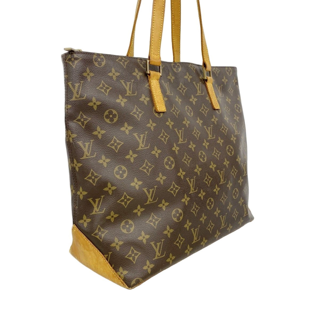 Louis Vuitton Tote Monogram Cabas Mezzo Brown — view 2