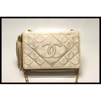 Chanel Quilted GD Metal Fittings Shoulder Bag — view 2