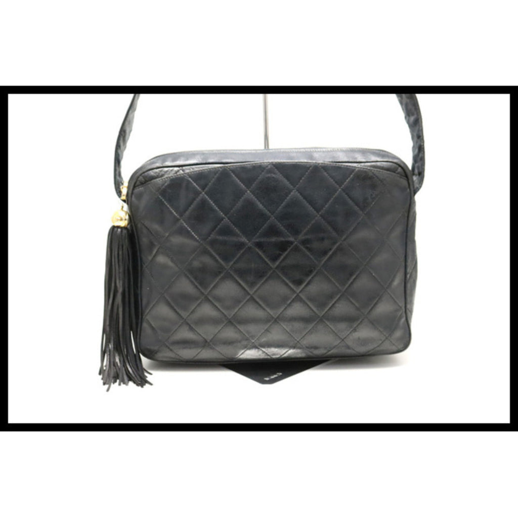 Chanel Quilted GD Metal Fittings Shoulder Bag — view 2