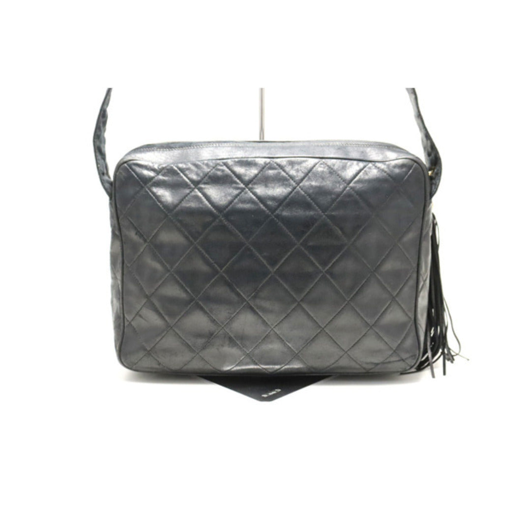 Chanel Quilted GD Metal Fittings Shoulder Bag — view 3