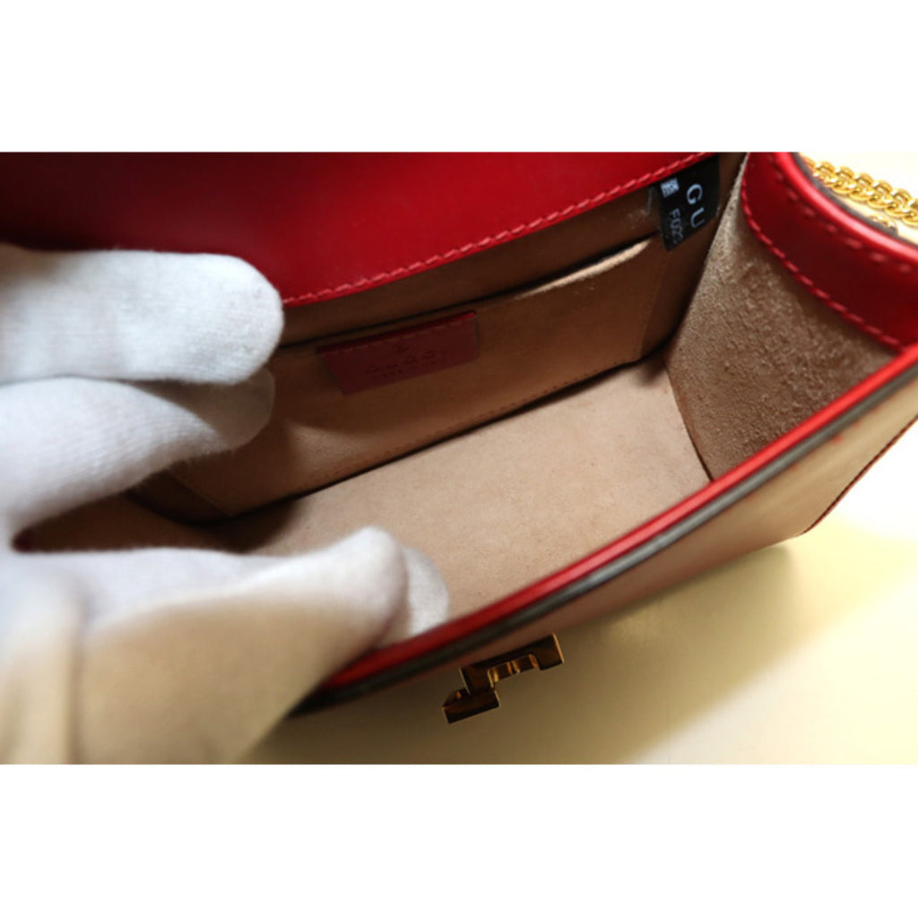 Gucci Sylvie Chain Shoulder Bag — view 8