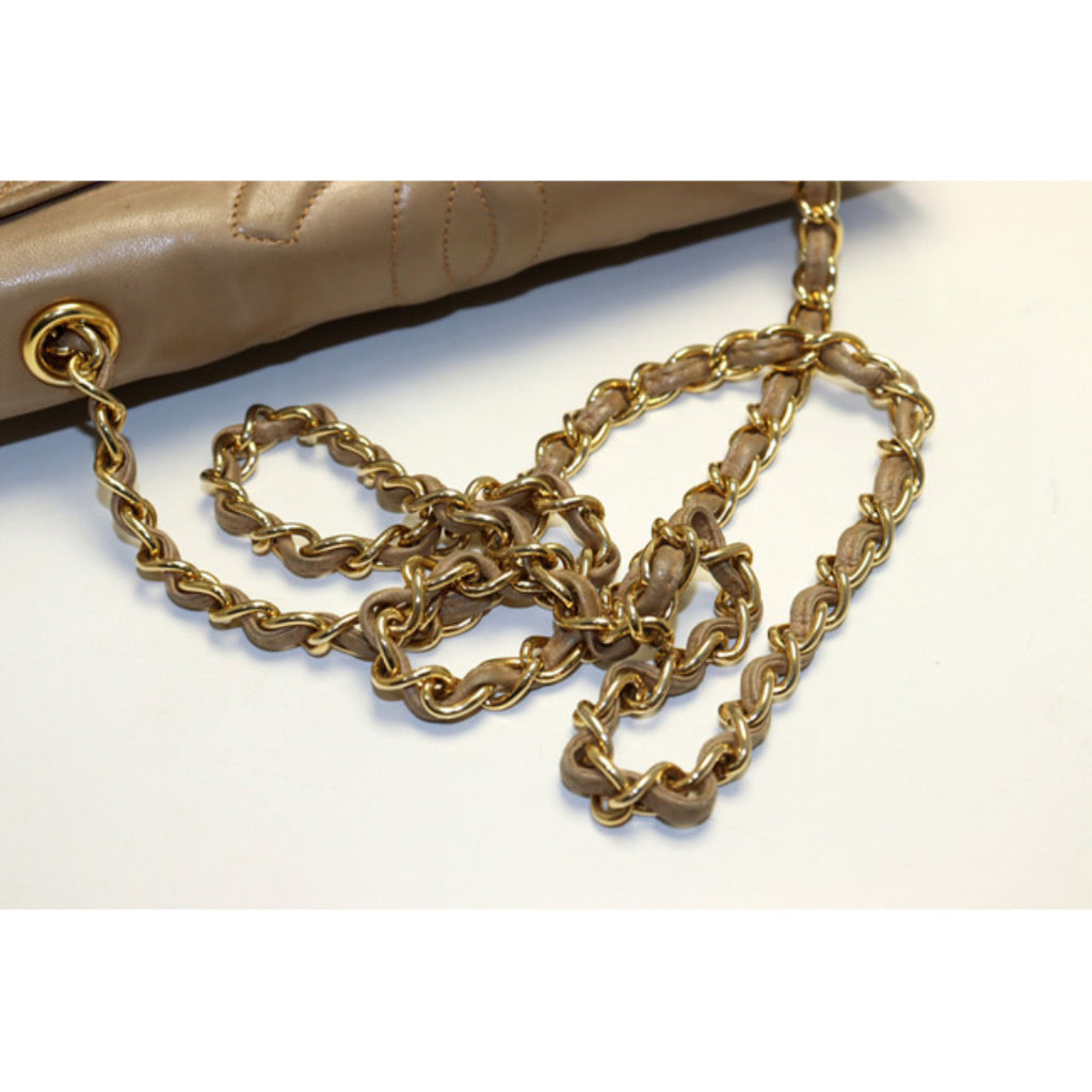 Chanel Quilted GD Metal Fittings Shoulder Bag — view 7
