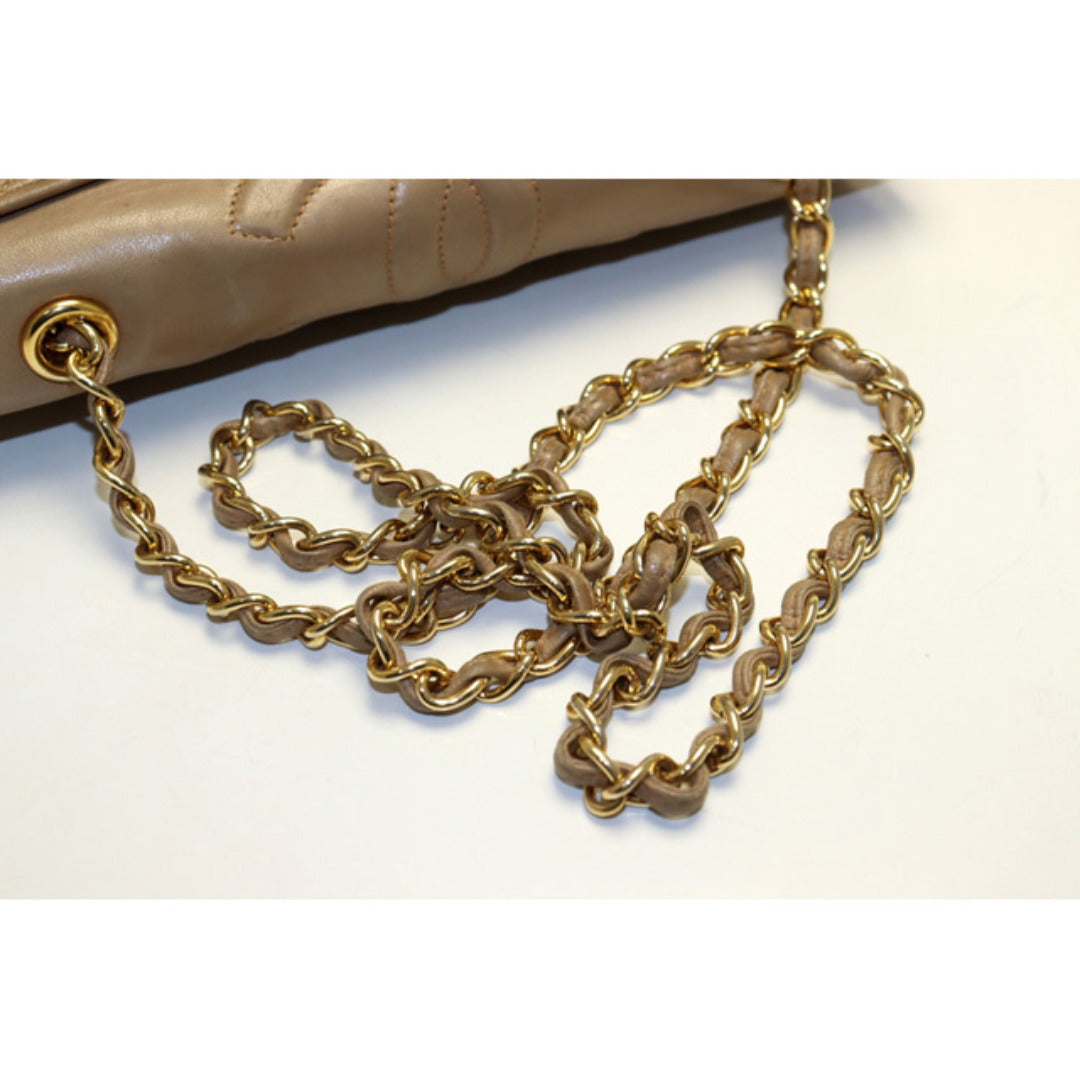 Chanel Quilted GD Metal Fittings Shoulder Bag — view 7