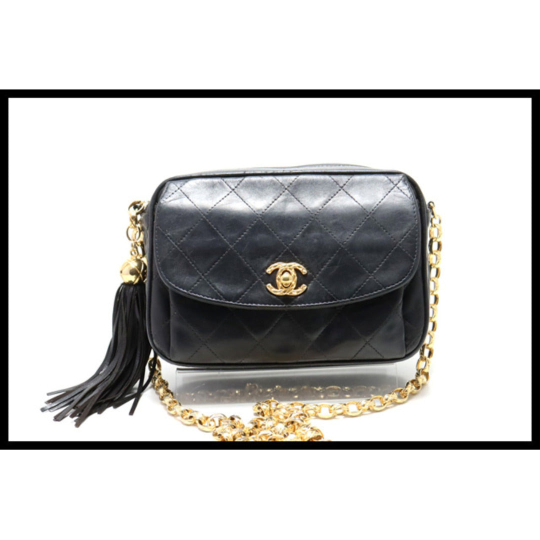 Chanel Quilted GD Metal Fittings Shoulder Bag — view 2