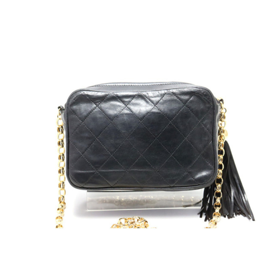 Chanel Quilted GD Metal Fittings Shoulder Bag — view 3