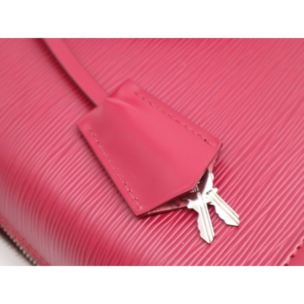 Louis Vuitton Handbag Alma PM Fuchsia Epi Silver — view 9