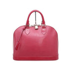 Louis Vuitton Handbag Alma PM Fuchsia Epi Silver