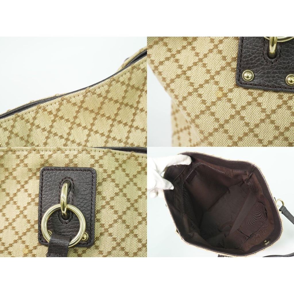 Gucci Diamante Tote Canvas Beige — view 8