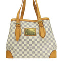 Louis Vuitton Tote Bag Hampstead MM Damier Azur Nubuck White