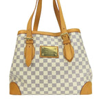 Louis Vuitton Tote Bag Hampstead MM Damier Azur Nubuck White