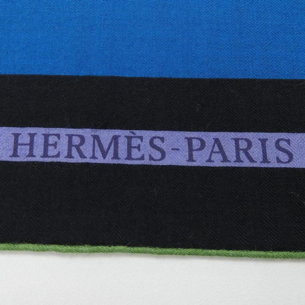 Hermes Voitures en Equilibre Carre Shawl Scarf — view 4