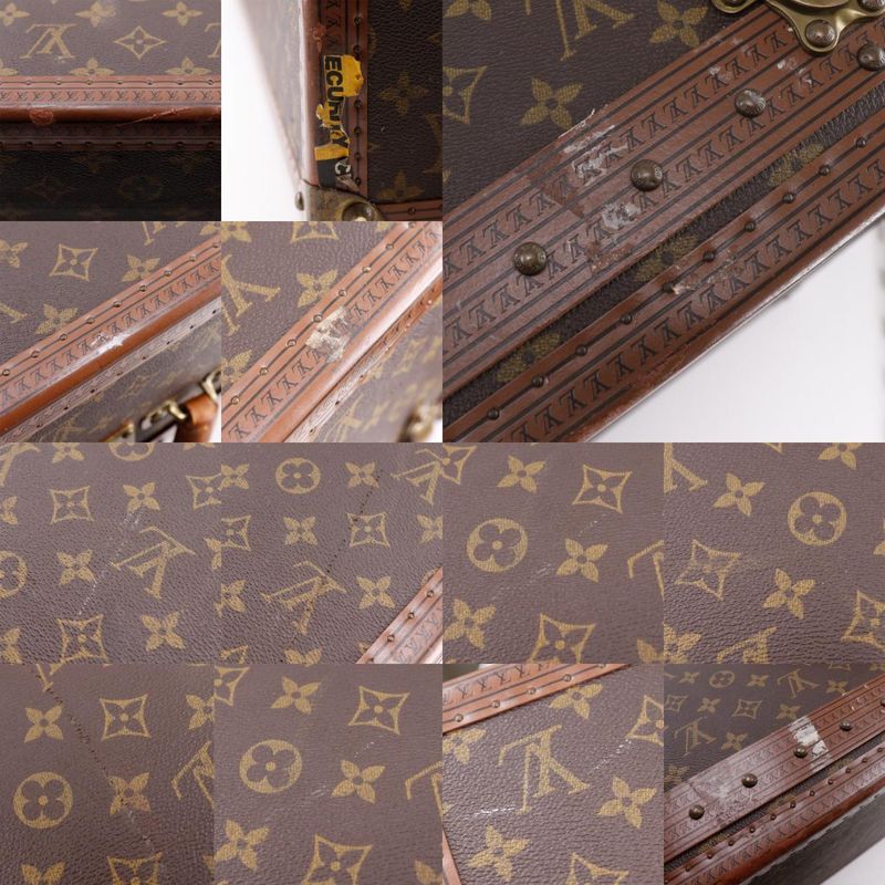 Louis Vuitton Arzeal 75 Monogram Canvas Brown Trunk — view 8