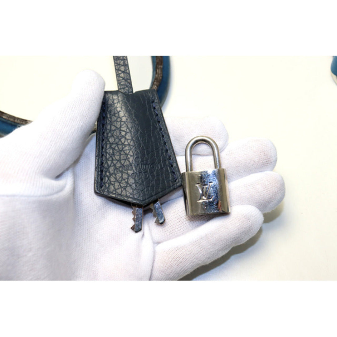 Louis Vuitton Taurillon Armand MM Business Handbag — view 9