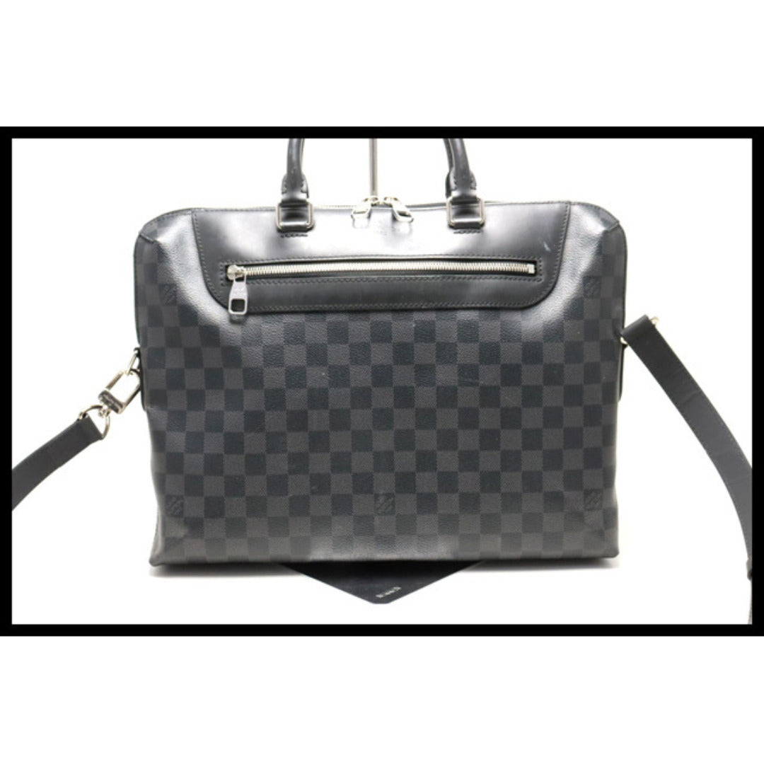 Louis Vuitton Graphite PDJ NM Business Handbag — view 2
