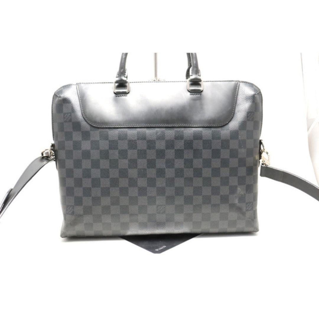 Louis Vuitton Graphite PDJ NM Business Handbag — view 3