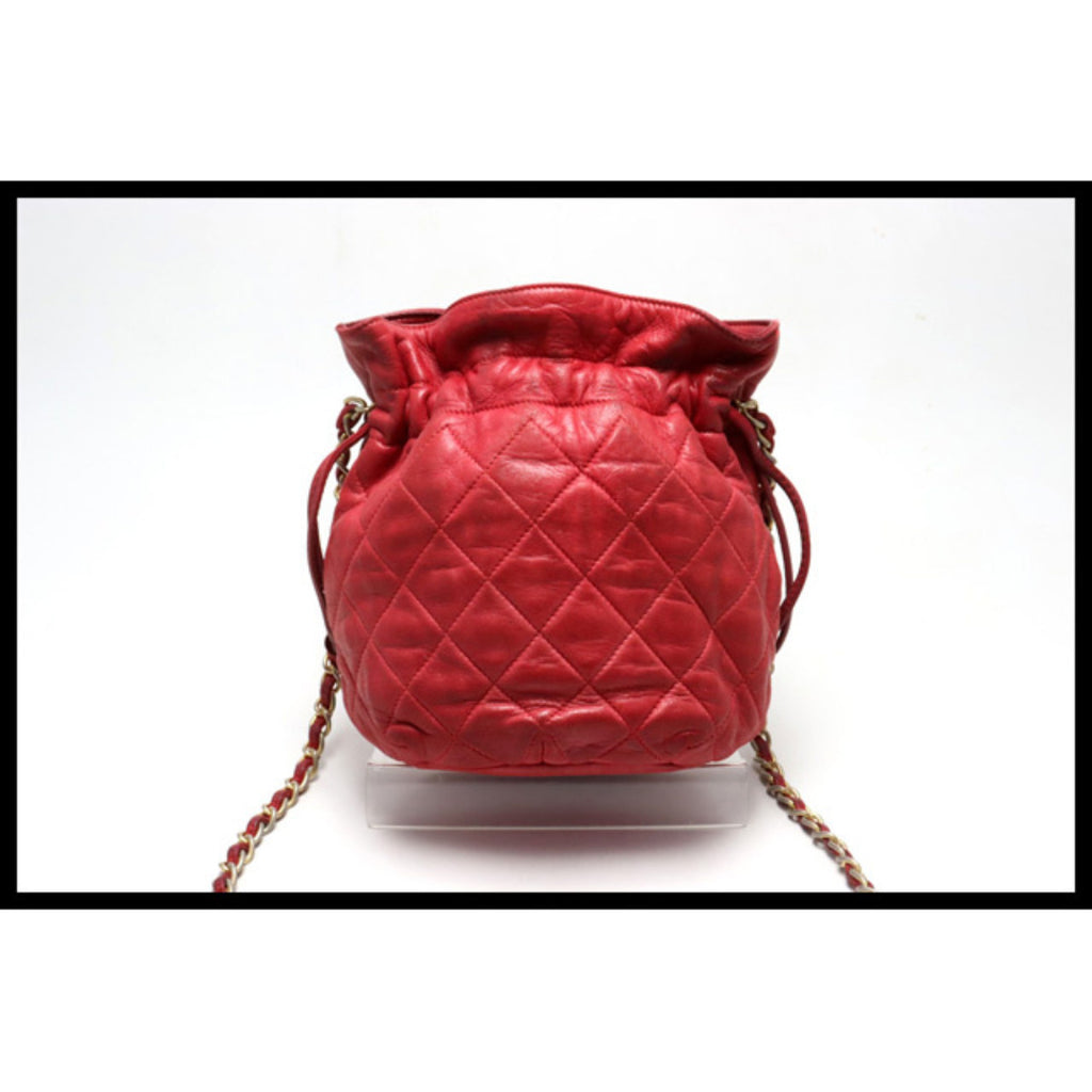 Chanel Quilted GD Metal Fittings Shoulder Bag — view 2