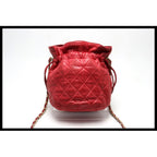 Chanel Quilted GD Metal Fittings Shoulder Bag — view 2