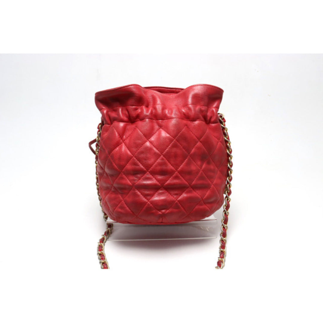 Chanel Quilted GD Metal Fittings Shoulder Bag — view 3