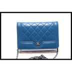 Chanel Quilted Metal Fittings Chain Wallet — view 2