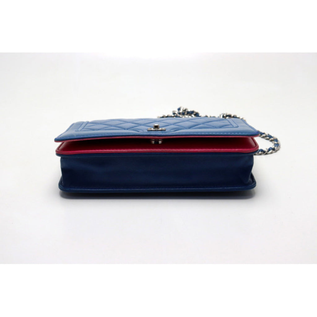Chanel Quilted Metal Fittings Chain Wallet — view 4