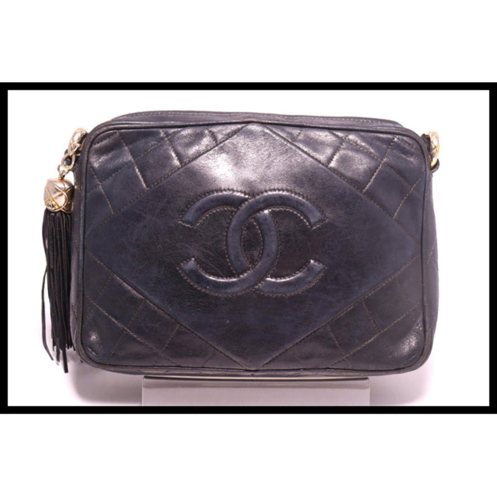 Chanel Quilted GD Metal Fittings Shoulder Bag — view 2