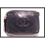 Chanel Quilted GD Metal Fittings Shoulder Bag — view 2