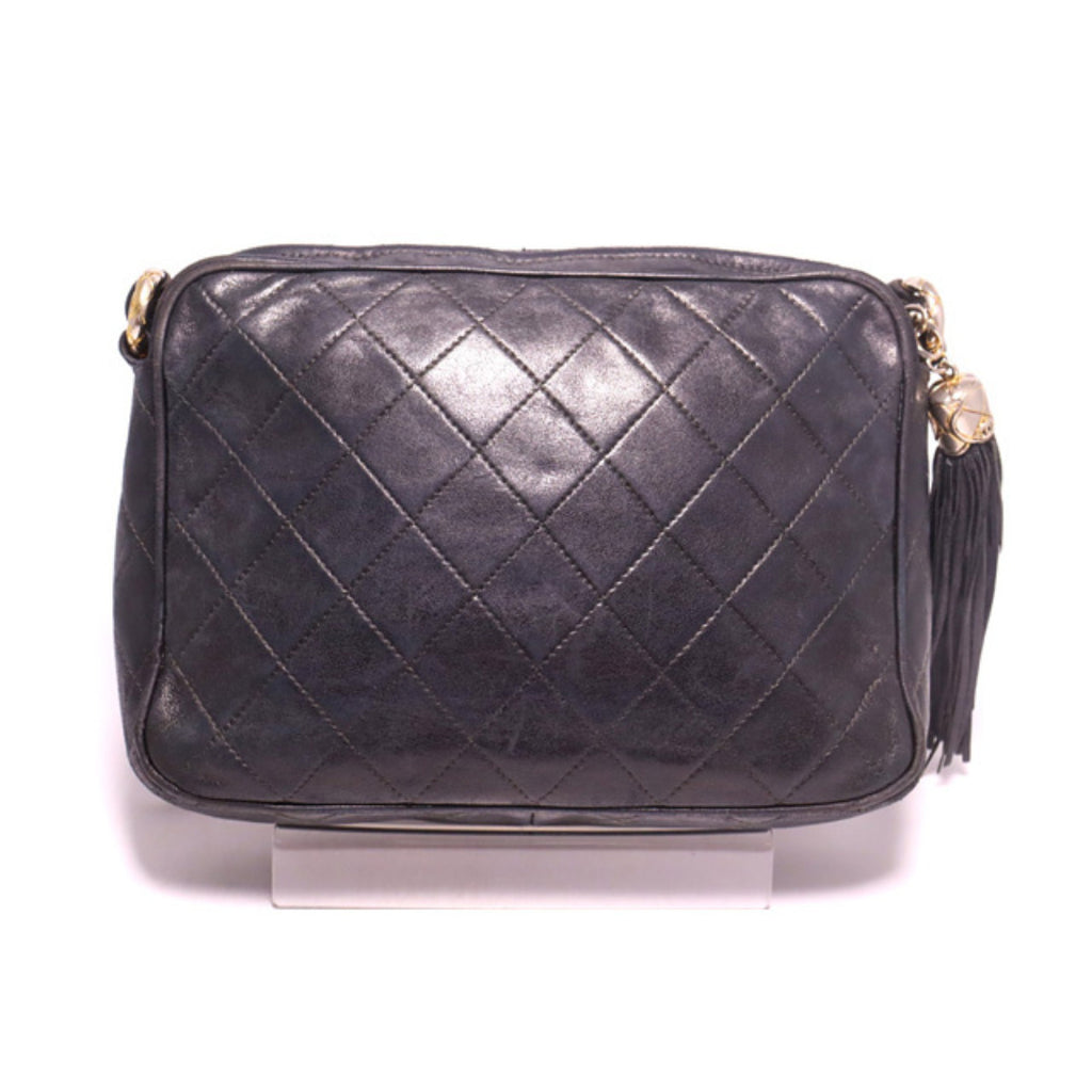 Chanel Quilted GD Metal Fittings Shoulder Bag — view 3