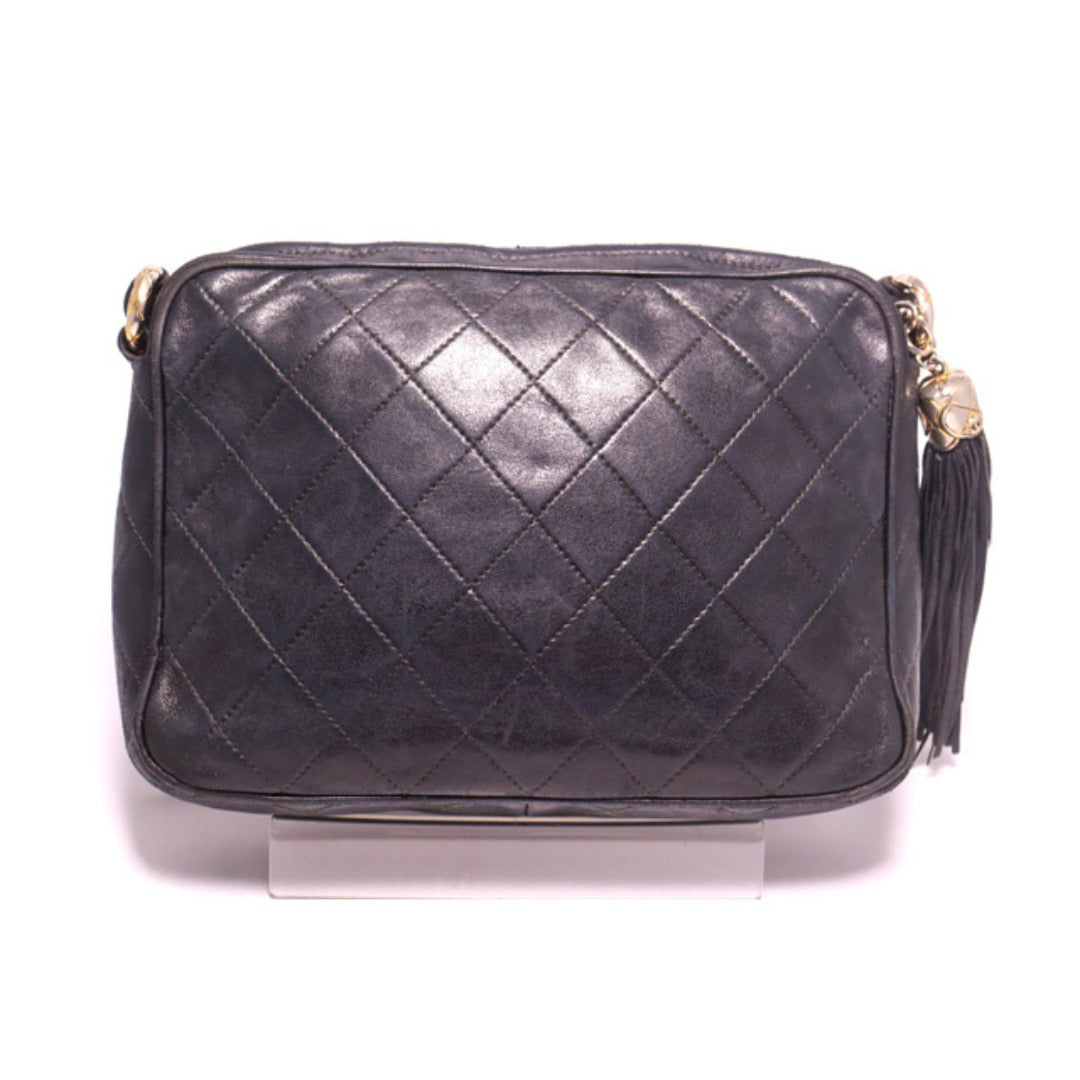 Chanel Quilted GD Metal Fittings Shoulder Bag — view 3