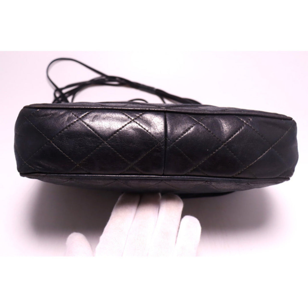 Chanel Quilted GD Metal Fittings Shoulder Bag — view 4