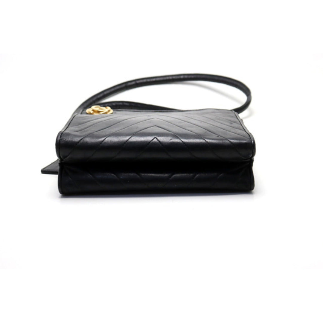 Chanel Stitch GD Metal Fittings Shoulder Bag — view 4