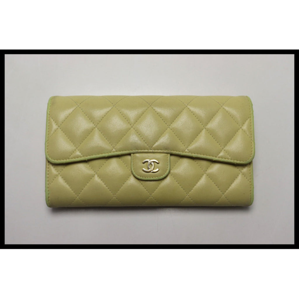 Chanel Quilted GD Metal Fittings Bifold Wallet — view 2