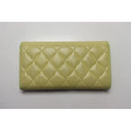 Chanel Quilted GD Metal Fittings Bifold Wallet — view 3