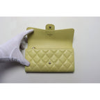 Chanel Quilted GD Metal Fittings Bifold Wallet — view 5