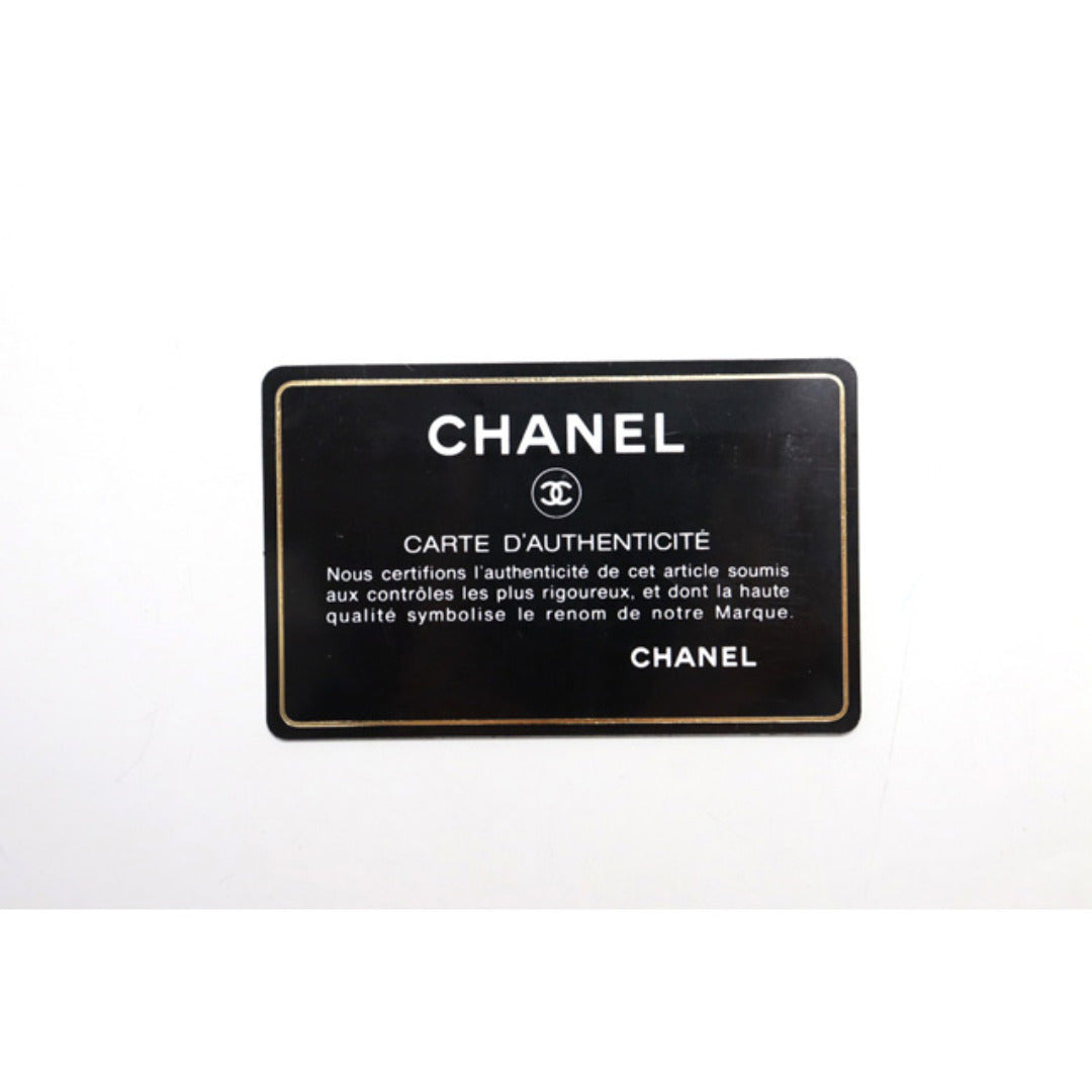 Chanel Quilted GD Metal Fittings Bifold Wallet — view 9