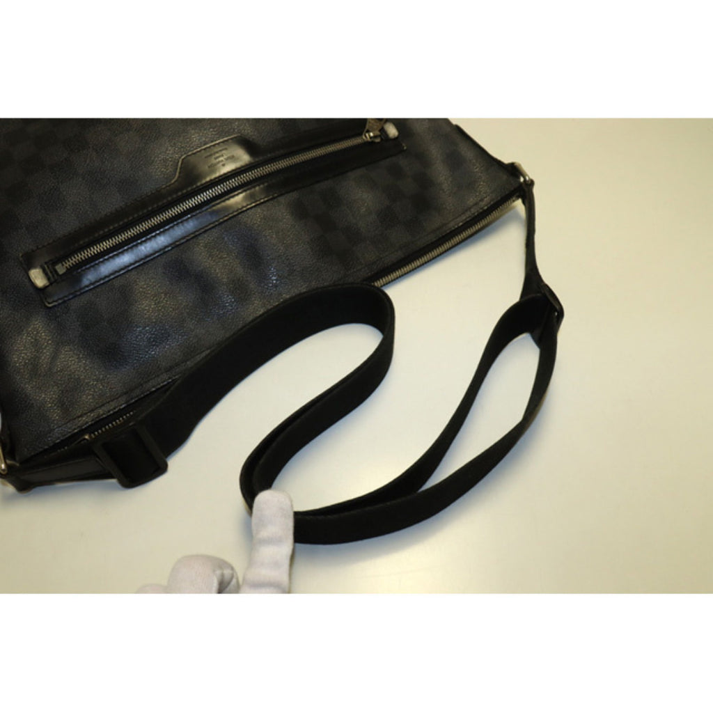 Louis Vuitton Damier Graphite Mick MM Shoulder Bag — view 7