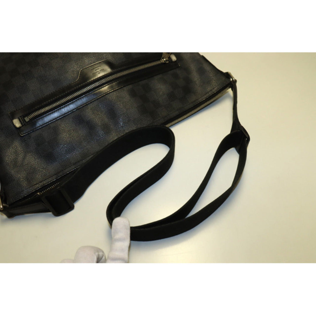 Louis Vuitton Damier Graphite Mick MM Shoulder Bag — view 7
