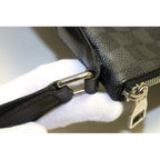 Louis Vuitton Damier Graphite Mick MM Shoulder Bag — view 9