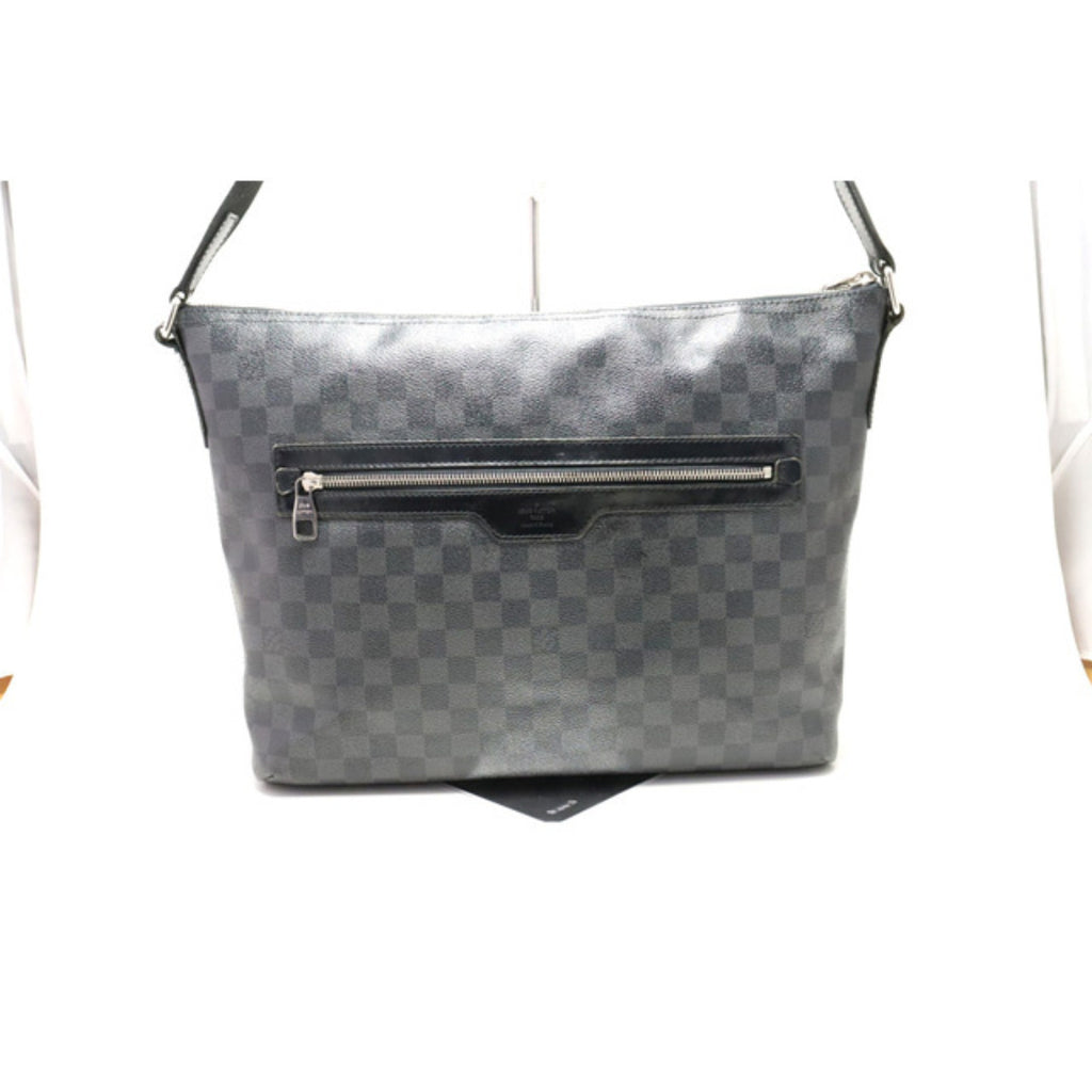 Louis Vuitton Damier Graphite Mick MM Shoulder Bag — view 3