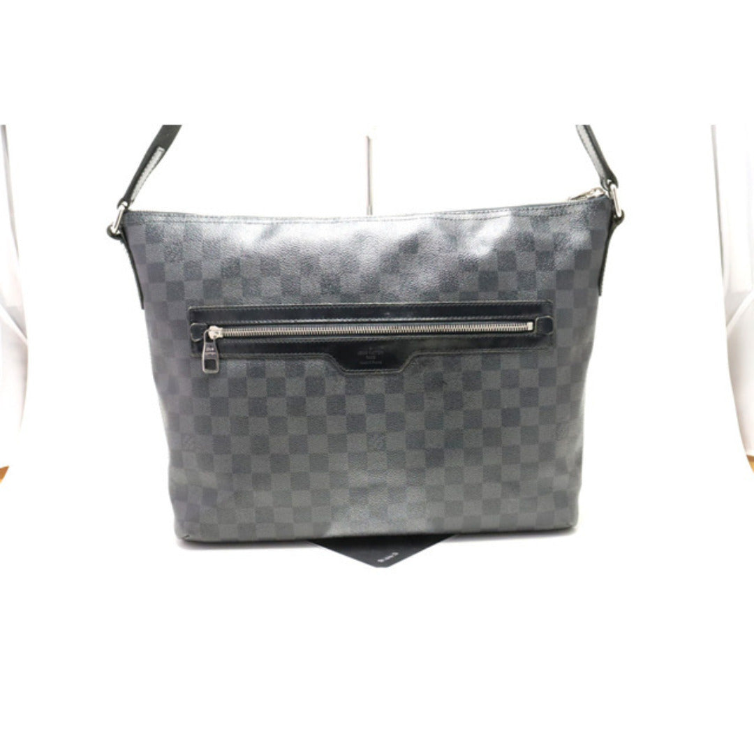 Louis Vuitton Damier Graphite Mick MM Shoulder Bag — view 3