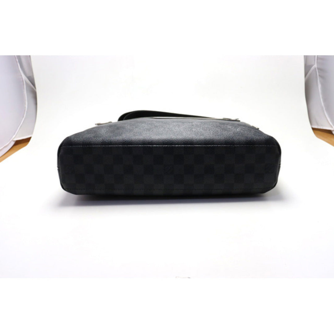 Louis Vuitton Damier Graphite Mick MM Shoulder Bag — view 4