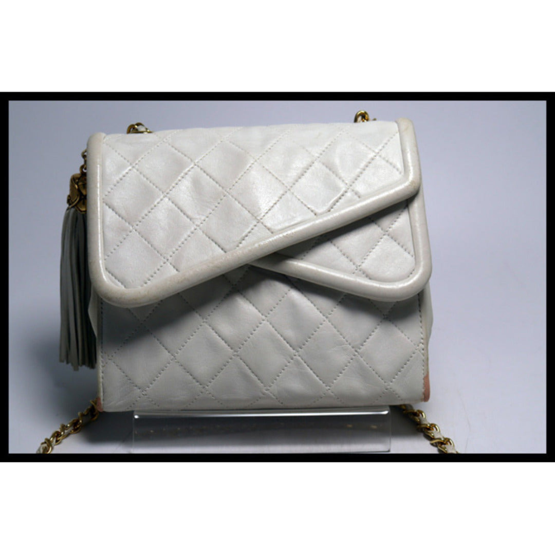 Chanel Quilted GD Metal Fittings Shoulder Bag — view 2