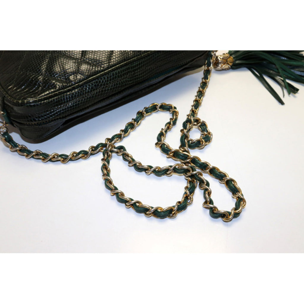Chanel Quilted GD Metal Fittings Shoulder Bag — view 7