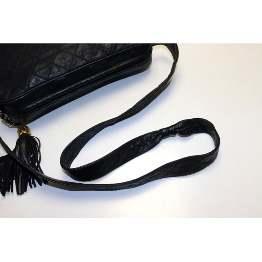 Chanel Quilted GD Metal Fittings Shoulder Bag — view 7