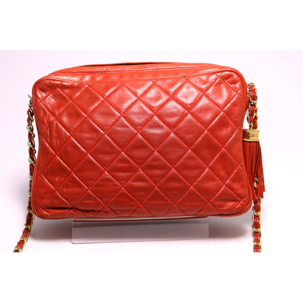 Chanel Quilted GD Metal Fittings Shoulder Bag — view 3