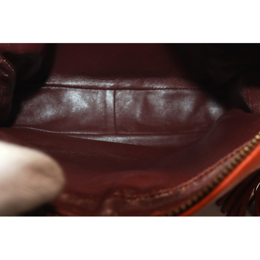 Chanel Quilted GD Metal Fittings Shoulder Bag — view 8