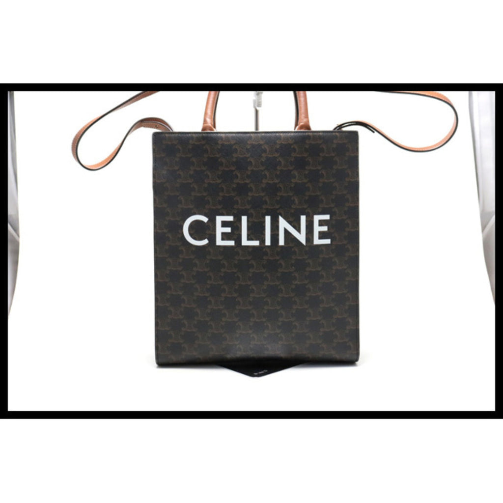 Celine Medium Vertical Cover Tote — view 2